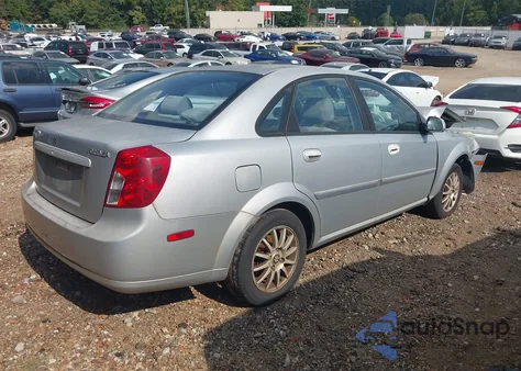 2004 Suzuki Forenza Ex/Lx из США, поврежденный, VIN KL5JJ52Z24K066981